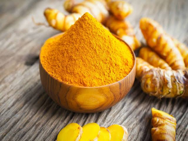 crushed tumeric