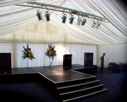 Staging and Flooring hire for events