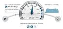 Velocidad FTTH : fibra ptica Movistar Futura y 1megas Test