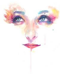 Watercolor face paintings by Mario Bolognesi - screenshot2011-12-05at9-46-16am2