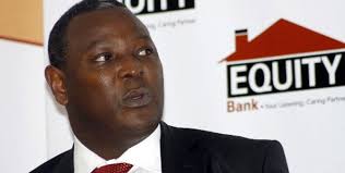 Equity Bank CEO James Mwangi said that Equity will focus on consolidating gains in eastern Africa. File Nation Media Group. By DAVID HERBLING - equity%2B2