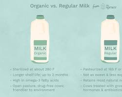 Gambar Comparison between Organic and Conventional Milk