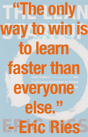 Business Quote of the Day: Eric Ries on Competitive Advantage ... via Relatably.com