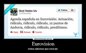 Resultado de imagen de chistes sobre festival de eurovisión