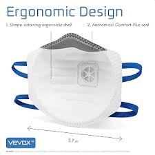 Amazon.com: VEVOX™ N95 Masks for Adults – NIOSH Approved ...