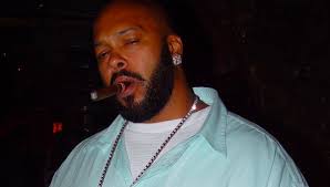 Marion "Suge" Knight ( 19. April 1965 ) - zusammen mit Dr. Dre, ...