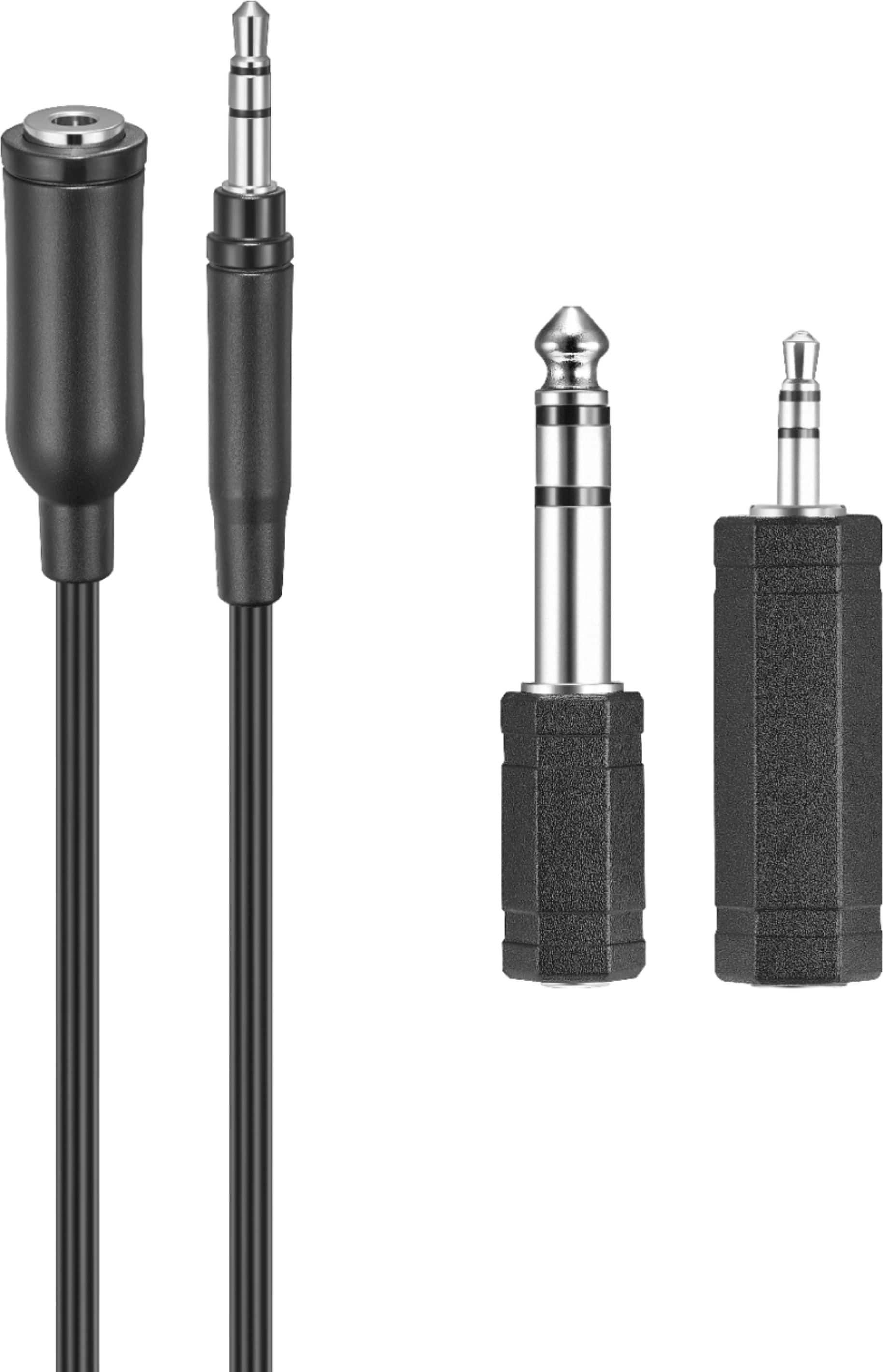 Best Buy essentials 12' Headphone Extension Kit & Adapters