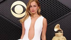 Stars hit red carpet at Grammy Awards show