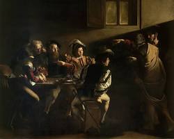 Image of Calling of Saint Matthew by Caravaggio