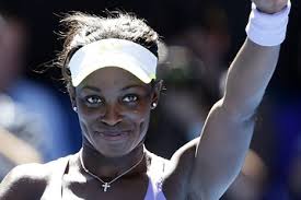 After her upset win last night over Serena Williams at the Australian Open, 19-year-old tennis star Sloane Stephens told an interviewer that she hoped the ... - OB-WC061_sloane_E_20130123031644