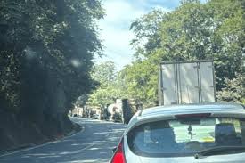 BR-040 está interditada nos dois sentidos após acidente na Zona da Mata