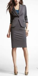 Image result for grey business dress