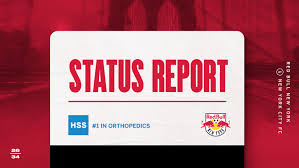 STATUS REPORT, pres. by HSS: New York City FC vs. Red Bull New York