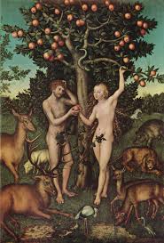 Image result for a adão e eva no paraíso de cranach