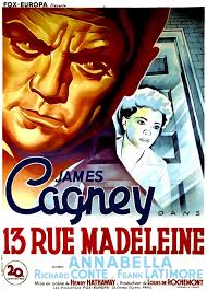 Résultat de recherche d'images pour "affiche de film avec james cagney"