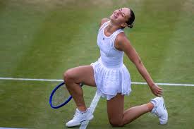 Ashlyn Krueger competing at Wimbledon 2026