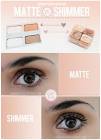 Matte eye shadows