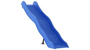vidaXL Blue Polypropylene 169 x 38.5cm Play Slide | Harvey ...
