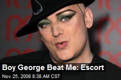 Boy George Beat Me: Escort. Claims the singer beat him with metal chain. (Newser) - Boy George handcuffed a male escort to the wall and beat him with a ... - boy-george-beat-me-escort