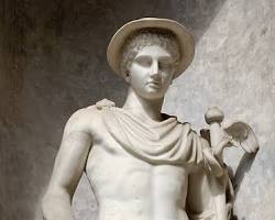 Image of Hermes Messenger God Iliad classical art