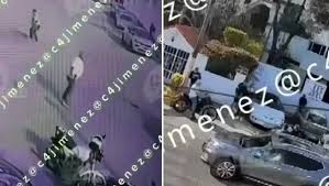 Grupos criminales desatan balacera de diez minutos en Tlalnepantla, Estado de México; portaban armas largas Los hechos quedaron captados en video, donde se observa a cada uno de los presuntos criminales que participaron, entre ellos el líder que inten
