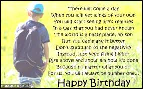 Birthday Poems for Son – WishesMessages.com via Relatably.com