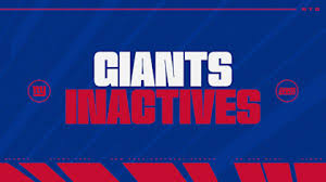 Giants injury updates ahead of Eagles matchup