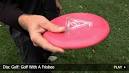 Disc golf video