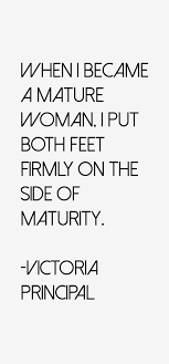 Victoria Principal Quotes. QuotesGram via Relatably.com