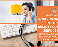 Imagen de Online Customer Service Representative working from home