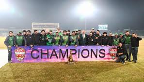 'Well done': President, PM, others laud Pakistan for winning T20I tri-series
