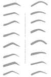 Eyebrow stencils online