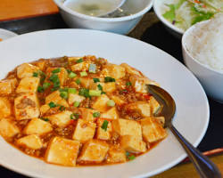 麻婆豆腐 フリー素材 写真の画像