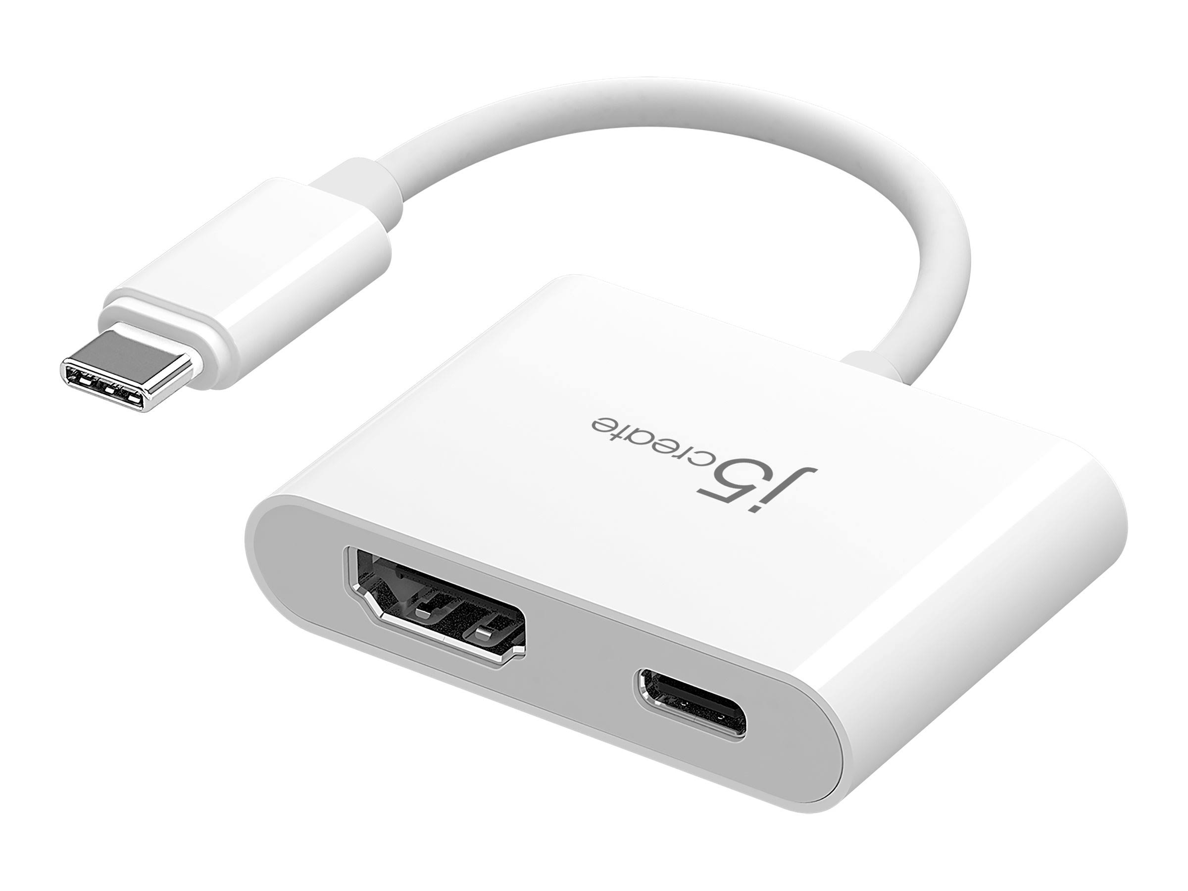 j5create USB-C to 4K HDMI Adapter with Power Delivery