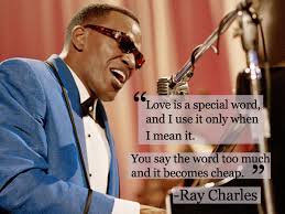 Ray Charles - Words on Love - Zoomer via Relatably.com