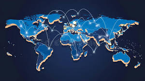 global network connectivity map