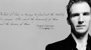 WALLPAPER: Ralph Fiennes Quote On Acting With Photo | ActorSpeak.com via Relatably.com