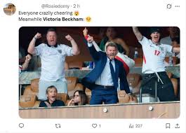 Até David comentou: entenda por que Victoria Beckham virou meme após jogo da Inglaterra na Copa do Mundo