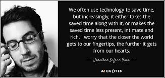 TOP 25 QUOTES BY JONATHAN SAFRAN FOER (of 558) | A-Z Quotes via Relatably.com