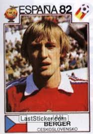 Jan Berger (Ceskoslovensko). 264. Panini FIFA World Cup Spain 1982 - 264
