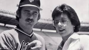Billie Jean King and her brother Randy Moffitt together
