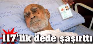 Gaziantep&#39;in Yavuzeli İlçesi&#39;nde dünyanın en yaşlı insanları arasında gösterilen 117 yaşındaki Hasan Bilici, doktorları şaşırttı. - 66940