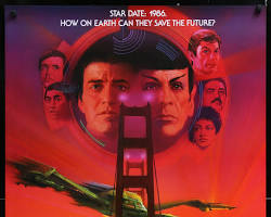 Star Trek IV: Yolculuk Eve (1986) movie poster resmi