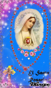 Resultado de imagen para imagen de la virgen del rosario