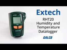Extech's RHT20 Humidity and Temperature Datalogger - YouTube