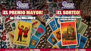 Repartirá Sorteo Magno de Lotería Nacional un Premio Mayor de 104 millones de pesos este 16 de septiembre
