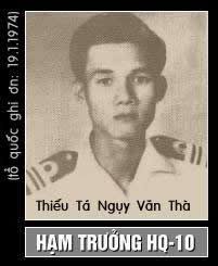 Vùng 1 Duyên-hải: “Hoàng-Sa Trấn - Hải-Biên Phòng.” anh hùng Ngụy văn Thà. Anh-Hùng Ngụy-Văn-Thà. Hạm Trưởng Hộ Tống Hạm Nhựt Tảo, HQ.10 - anhhungnguyvantha2