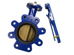 4" Cast Iron Lug Butterfly Valve