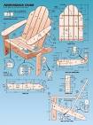 Adirondack Chair Templates with Plan Rockler Woodworking and