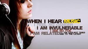 When I Hear Music | Quote Picture via Relatably.com